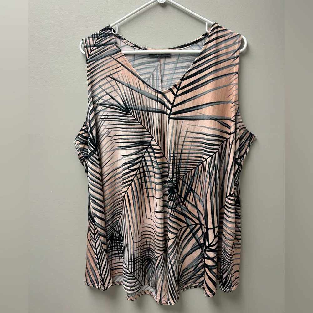 Mr. Max Fashions Women’s‎ Patterned Blouse Tank Top